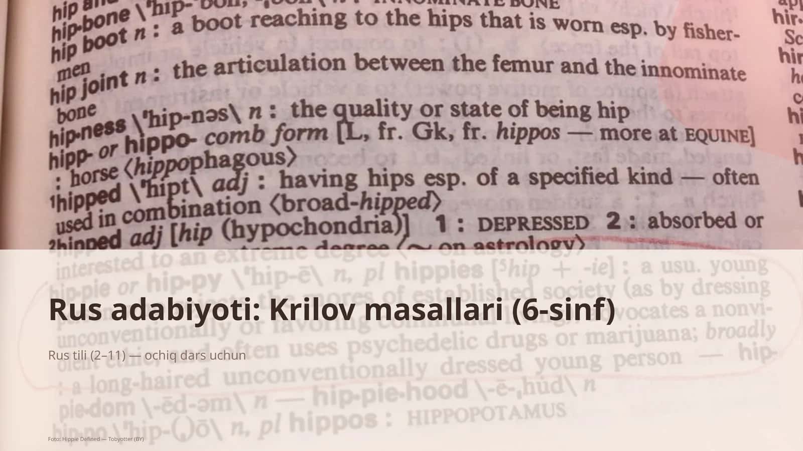 Krilov masallari