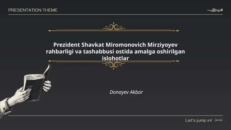Iqtisodiyotni liberallashtirish va bozor islohotlari