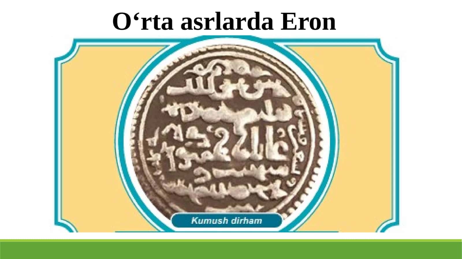 Eronda Ijtimoiy-Siyosiy Vaziyat va Mo‘g‘ullari Stilosi