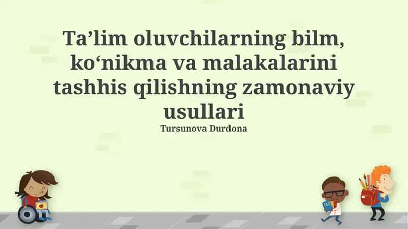 Ma'lumotlar tahlili va hisobotlar