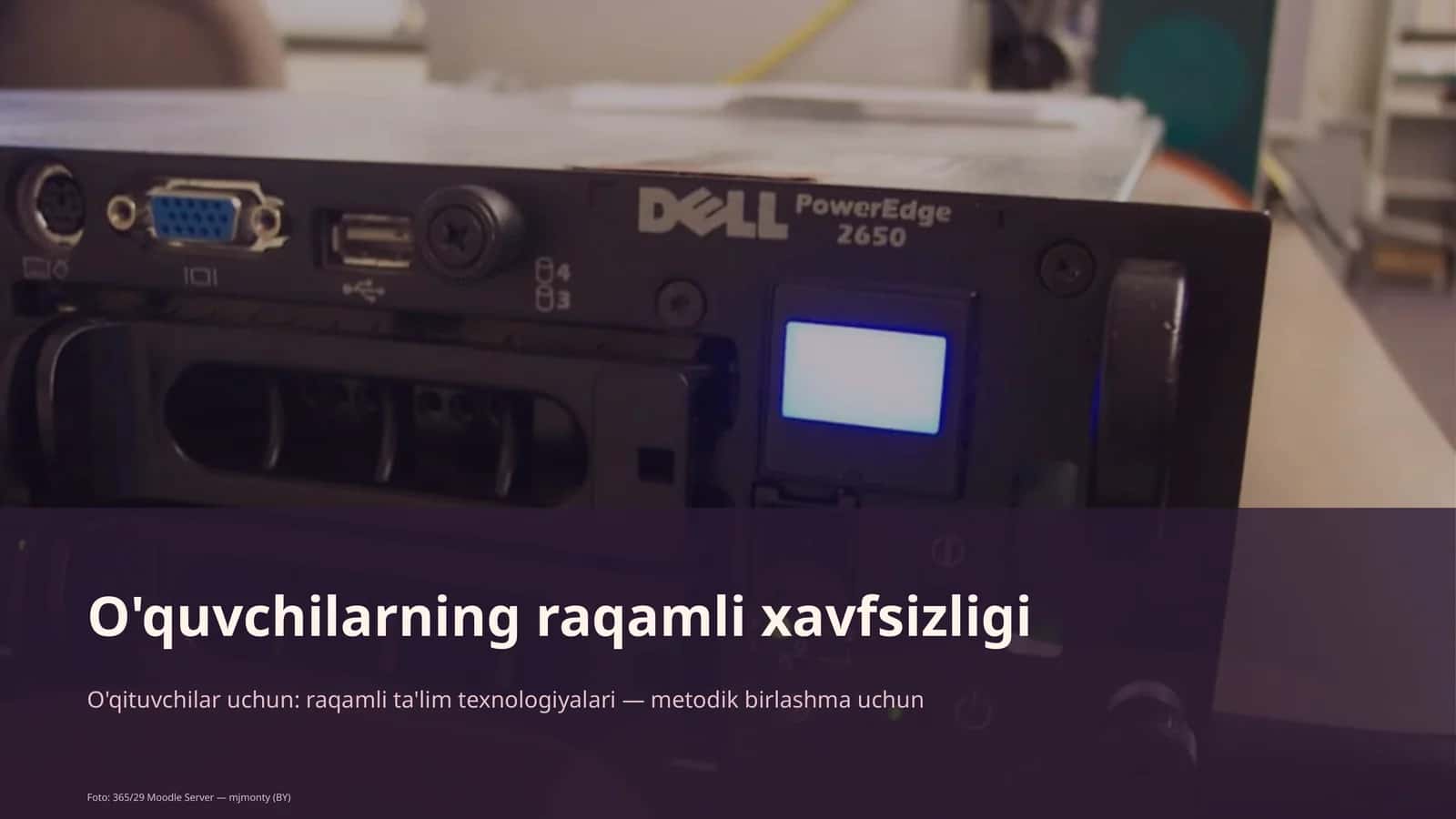 O'quvchilarning raqamli xavfsizligi
