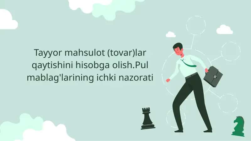 Tayyor mahsulotlar qaytishi