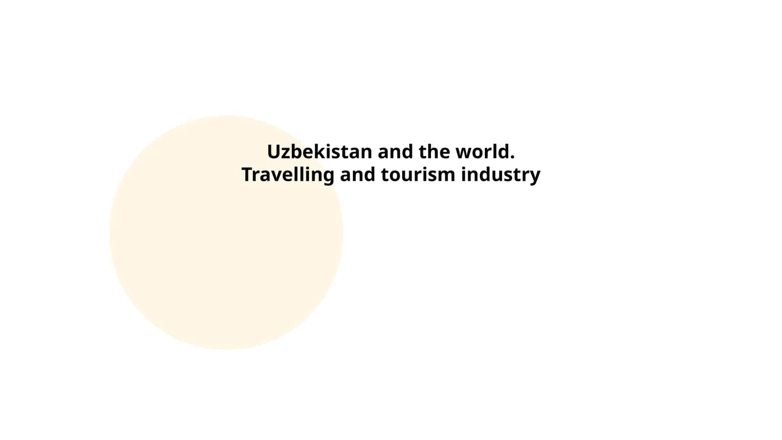 Travelling and Tourism in Uzbekistan