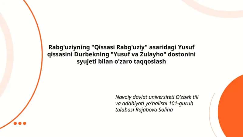 "Qissasi Rabg'uziy"