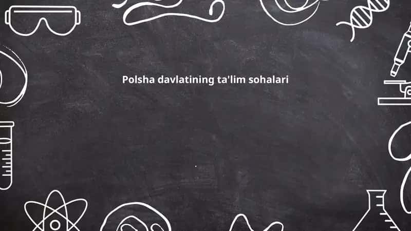 Polsha davlatining ta'lim sohalari