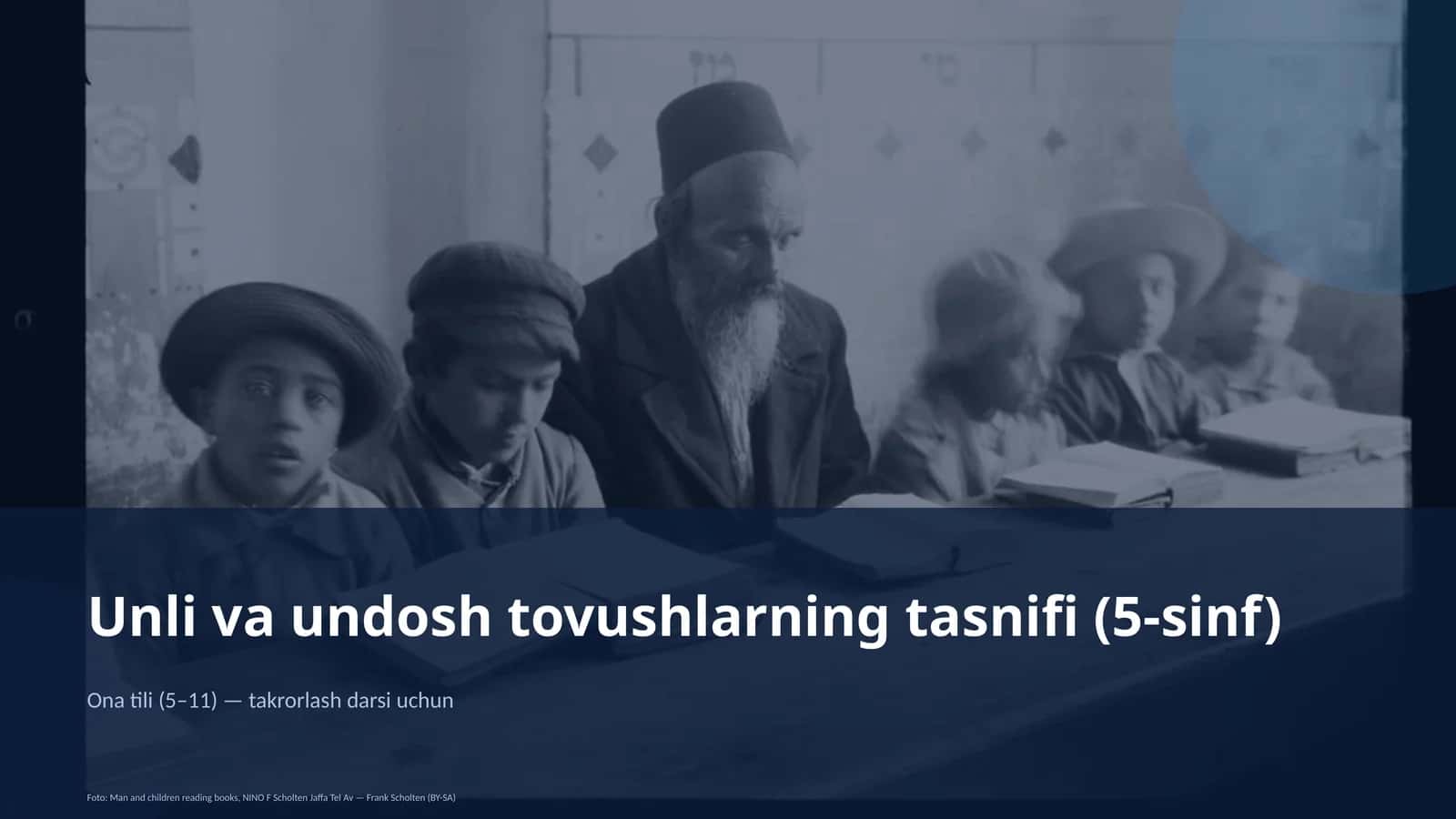 Ona tili (5–11) — takrorlash darsi uchun