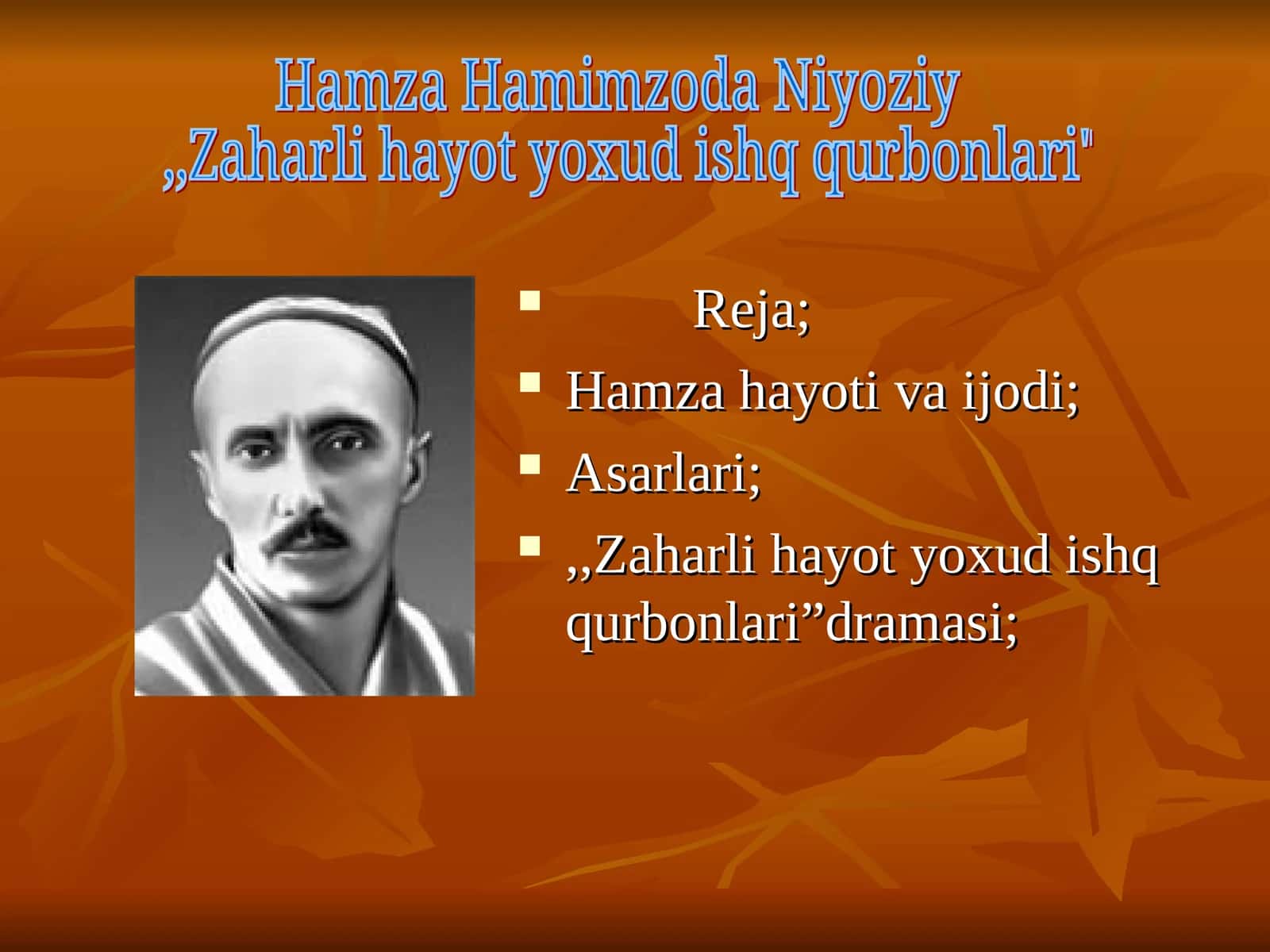 Zaharli hayot yoxud ishq qurbonlari