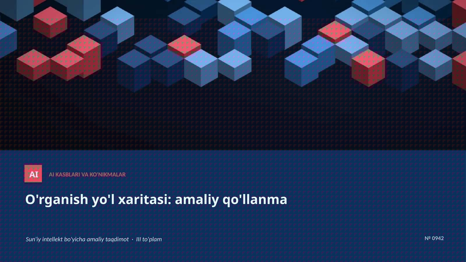 AI KASBLARI VA KO'NIKMALAR