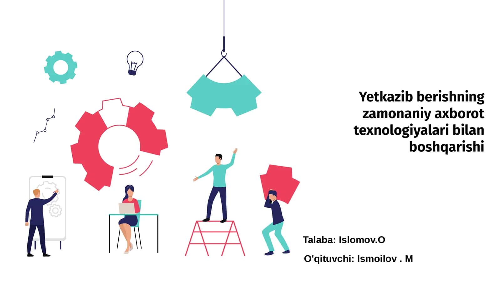 Yetkazib berishning zamonaniy axborot texnologiyalari bilan boshqarishi