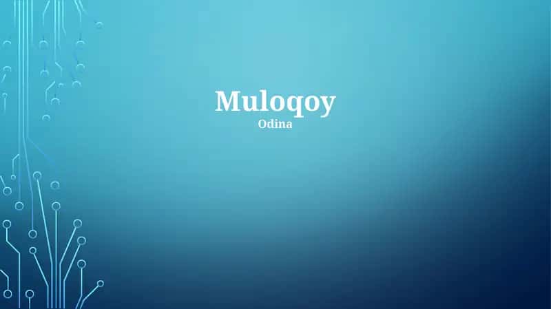 Muloqoy - tojik tilida muloqot uchun ishlatiladigan atama. O'z ichiga odamlar va guruhlar o'rtasida munosabatlarni o'rnatish, hamkorlikni osonlashtirish va tushunishga yordam beradi