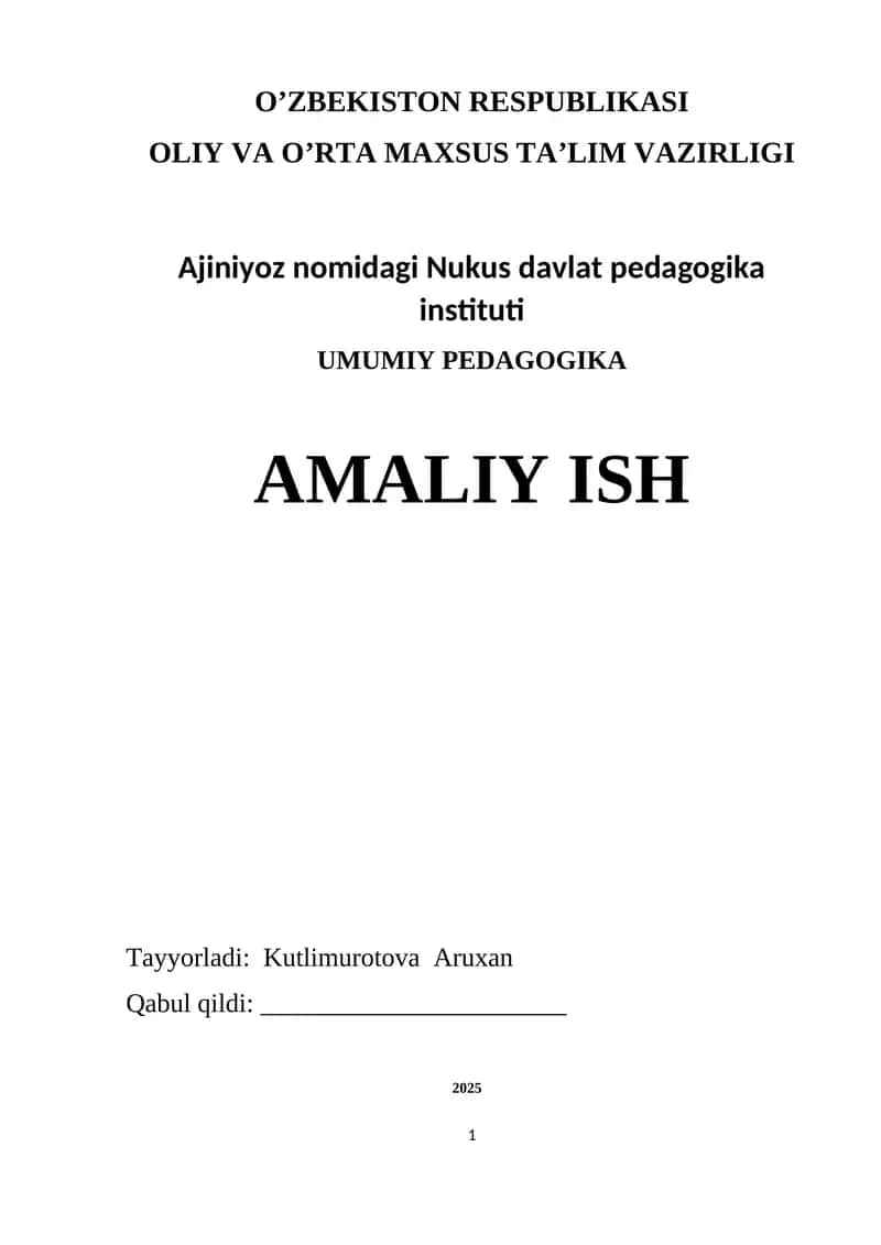 Pedagogik qobiliyatni shakllantirish yoʻllari