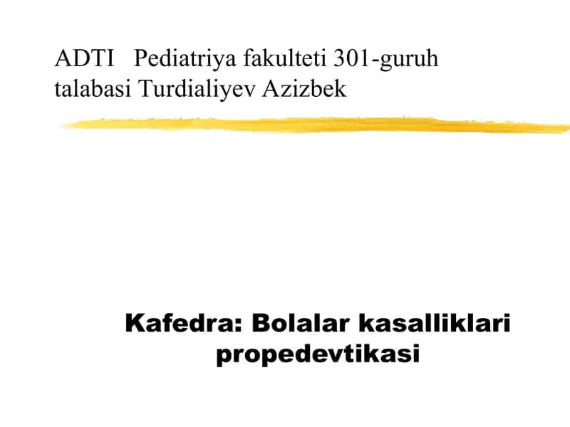 Neonatologiya haqida