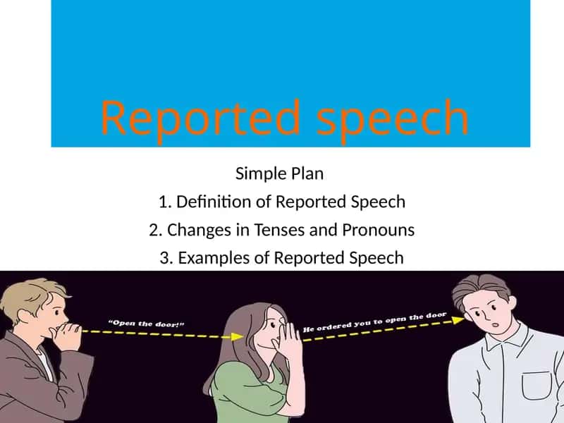 Reported Speech