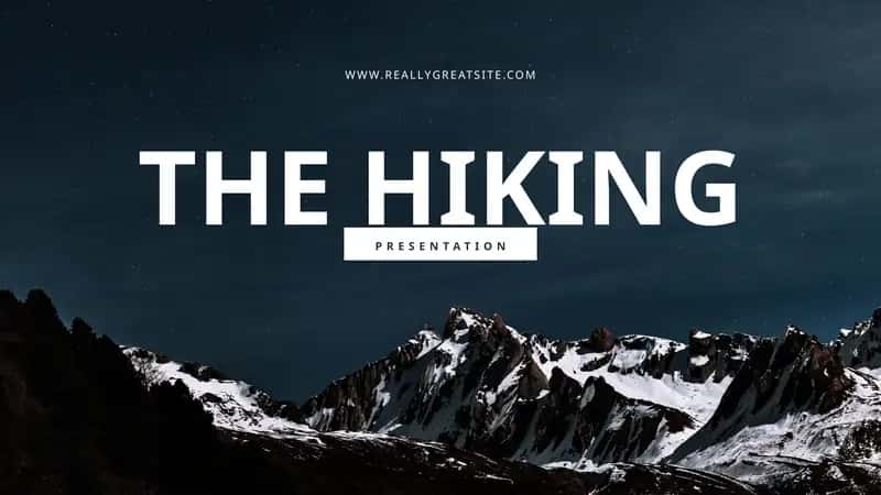 THE HIKING
