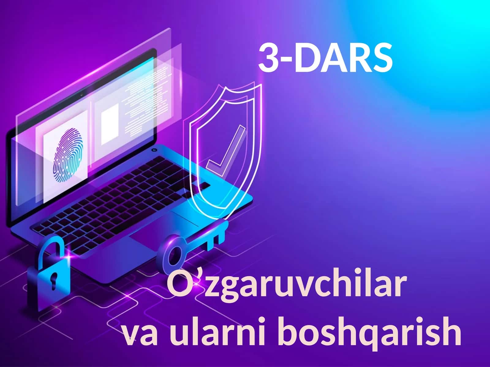 O’zgaruvchilar va uylarni boshqarish