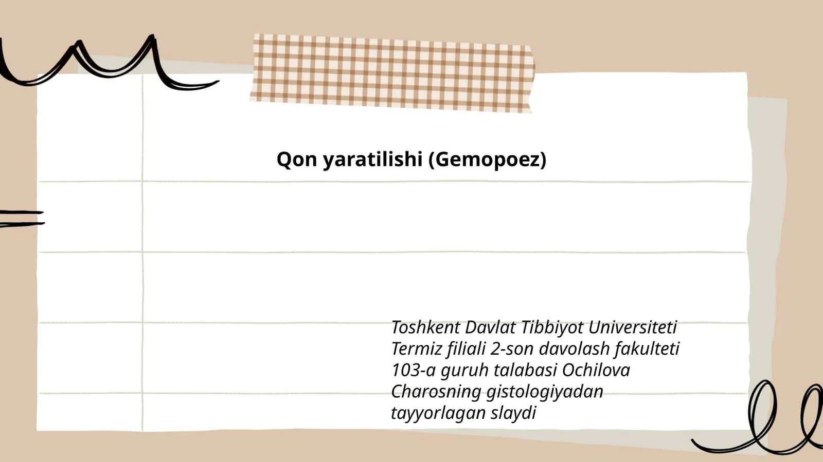 Qon yaratilishi (Gemopoez)