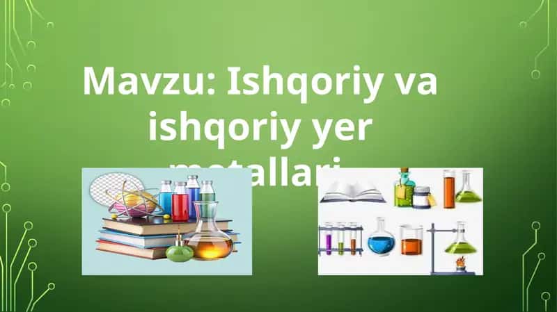 Ishqoriy va ishqoriyy ermetallari