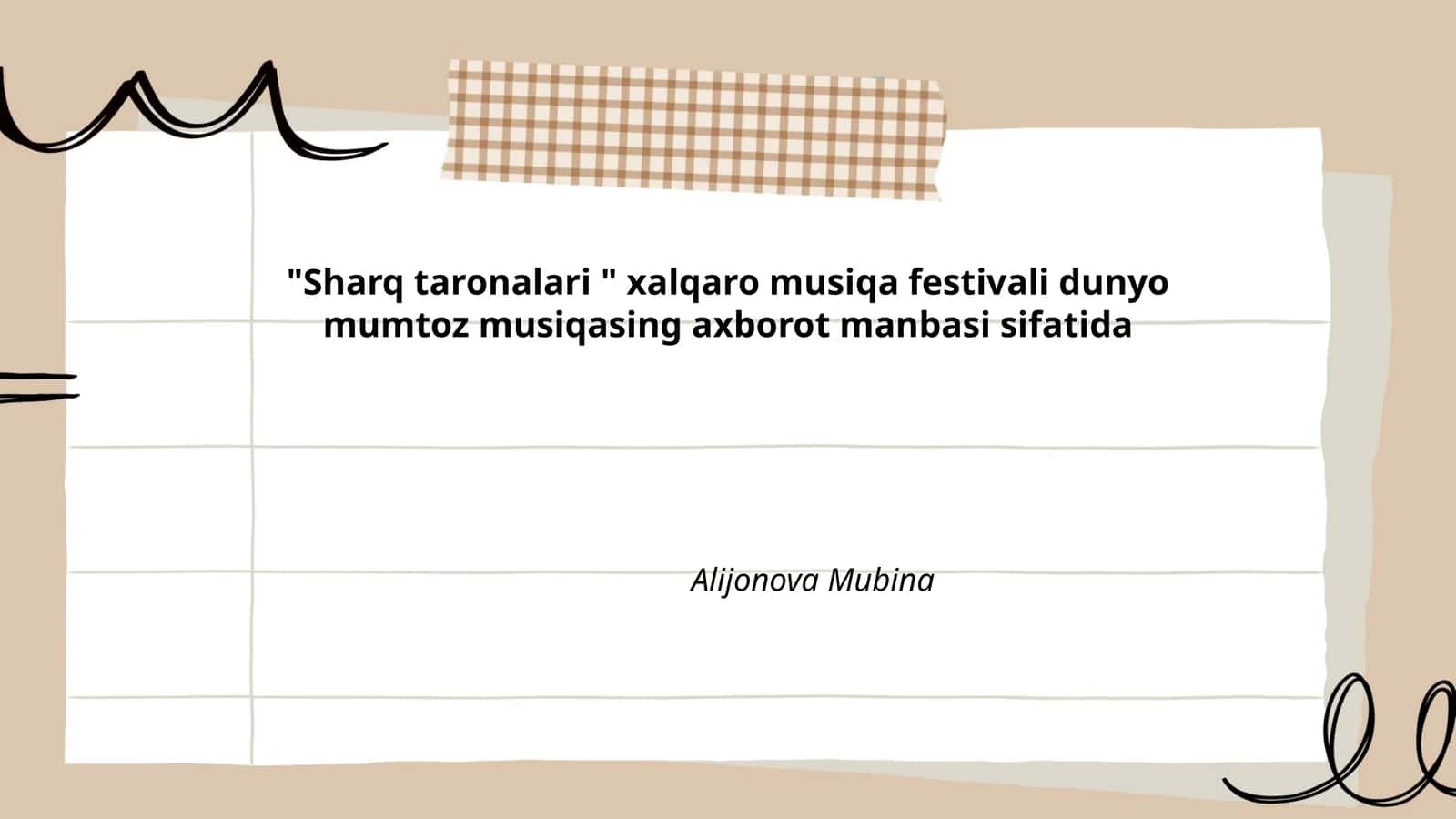 Sharq Taronalari Festivali