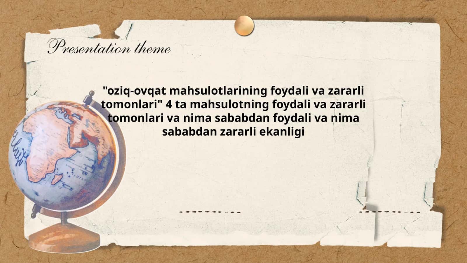 oziq-ovqat mahsulotlarining foydali va zararli tomonlari