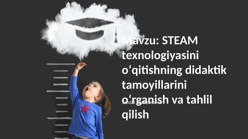 STEAM texnologiyasini oʻqitishning didaktik tamoyillarini oʻrganish va tahlil qilish