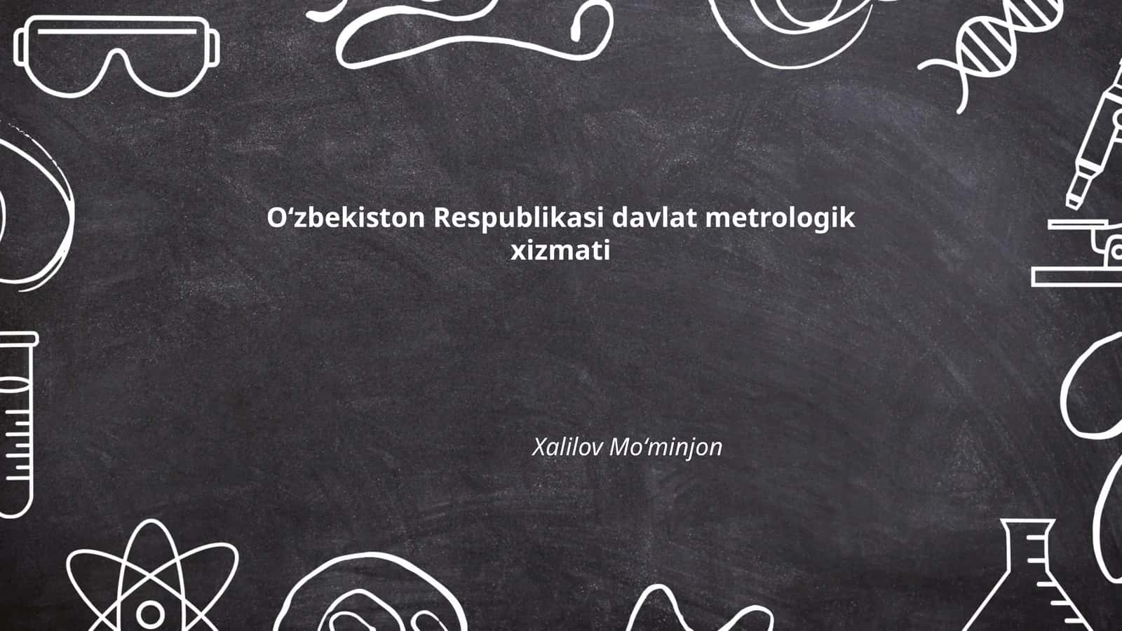 Davlat metrologiya tizimi