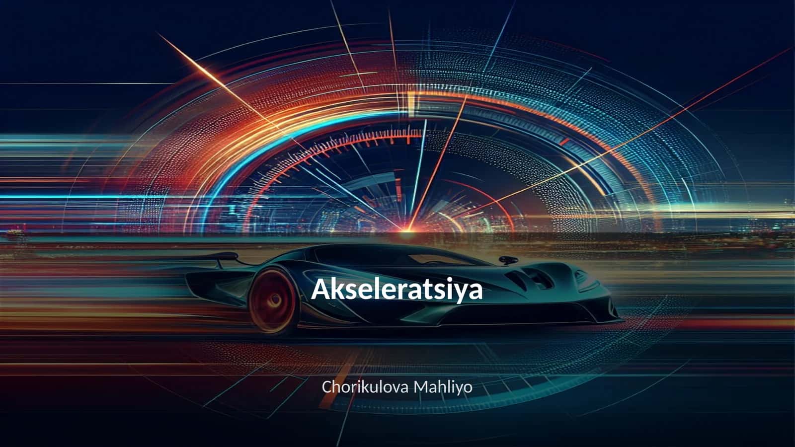 Akseleratsiya