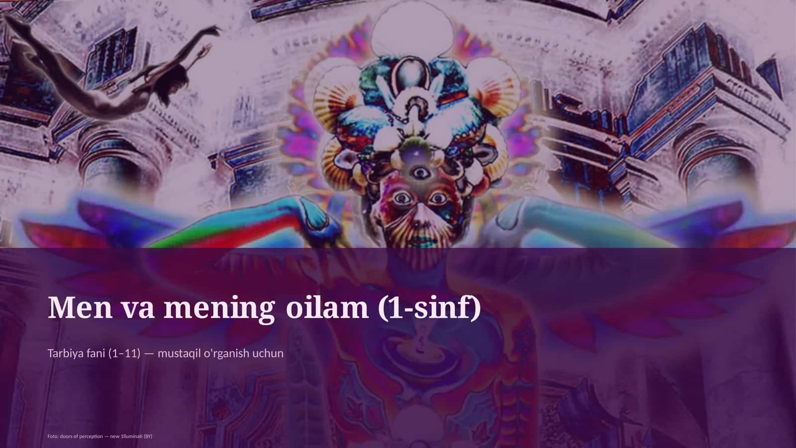 Men va mening oilam (1-sinf)