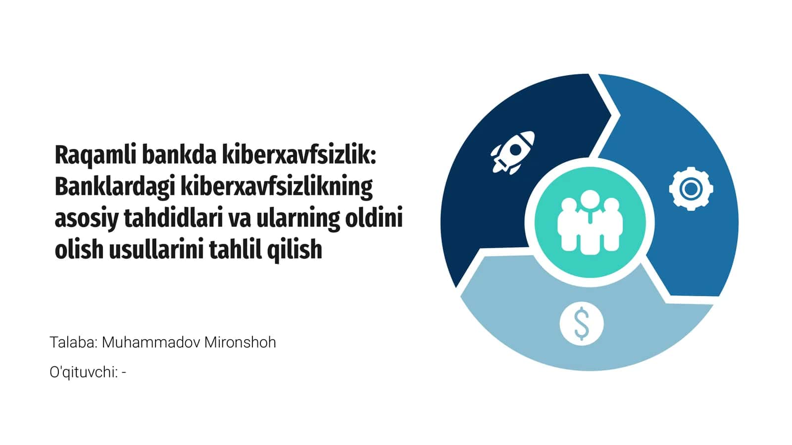 Raqamli bankda kiberxavfsizlik