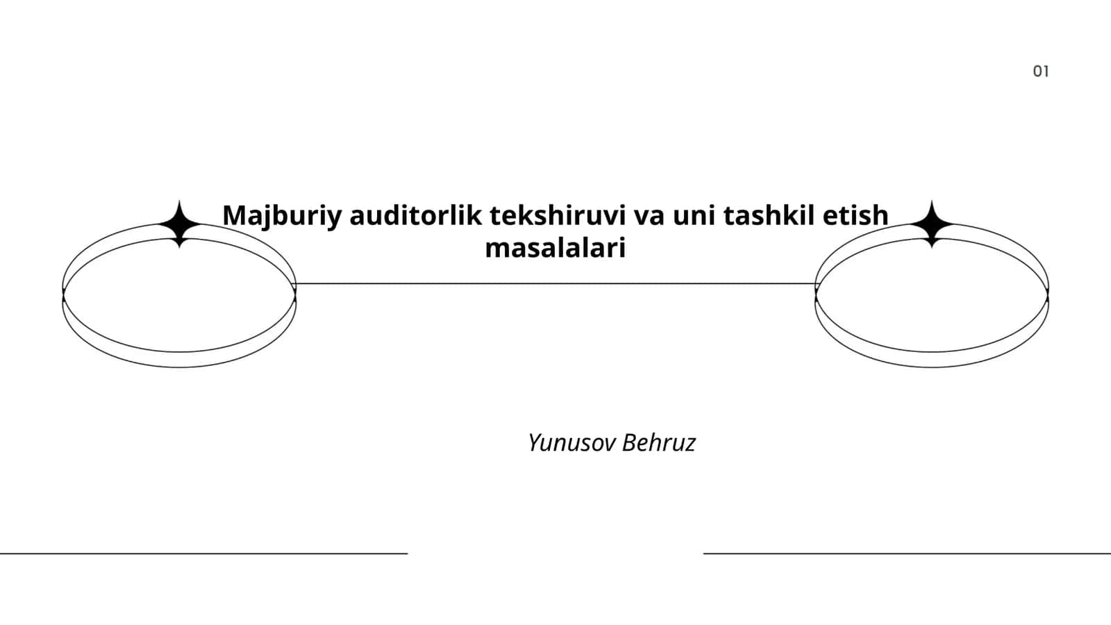 Majburiy auditorlik tekshiruvi va uni tashkil etish masalalari