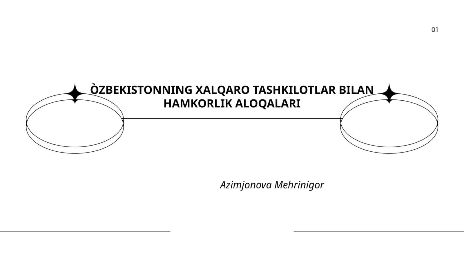 O‘zbekistonning Xalqaro Tashkilotlar bilan Hamkorlik Aloqalari