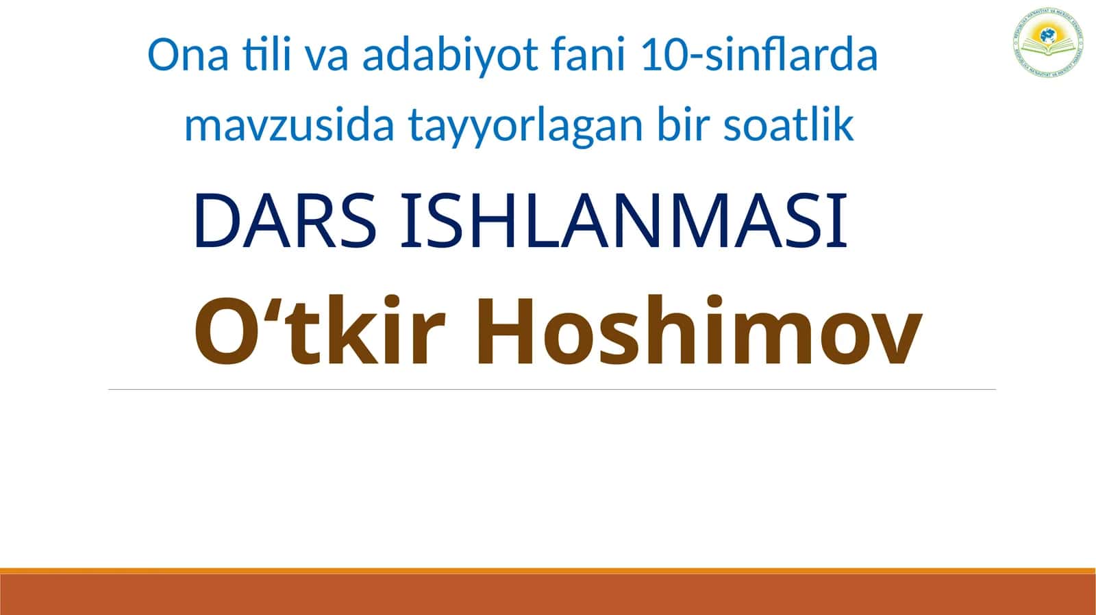 O‘tkir Hoshimov