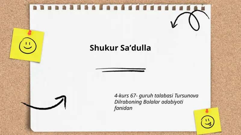 Shukur Saʼdulla