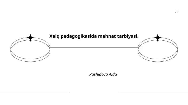 Xalq pedagogikasida mehnat tarbiyasi