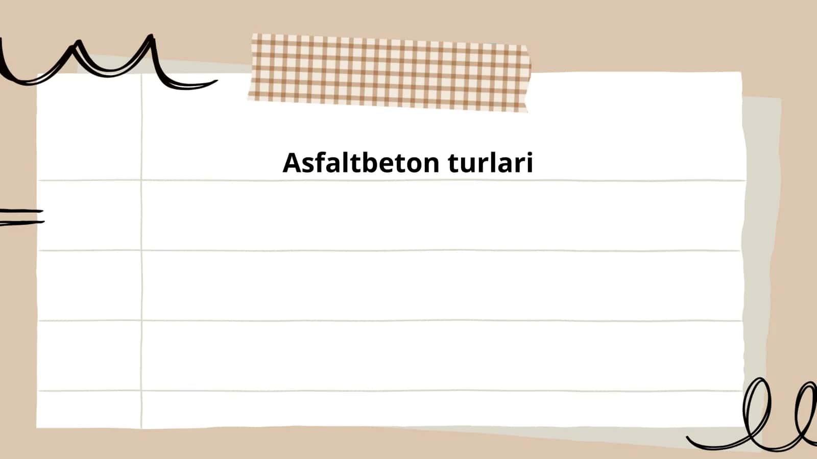 Asfaltbeton turlari
