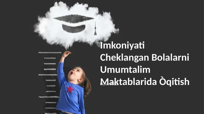 Nogiron bolalar uchun keng qamrovli ta'lim