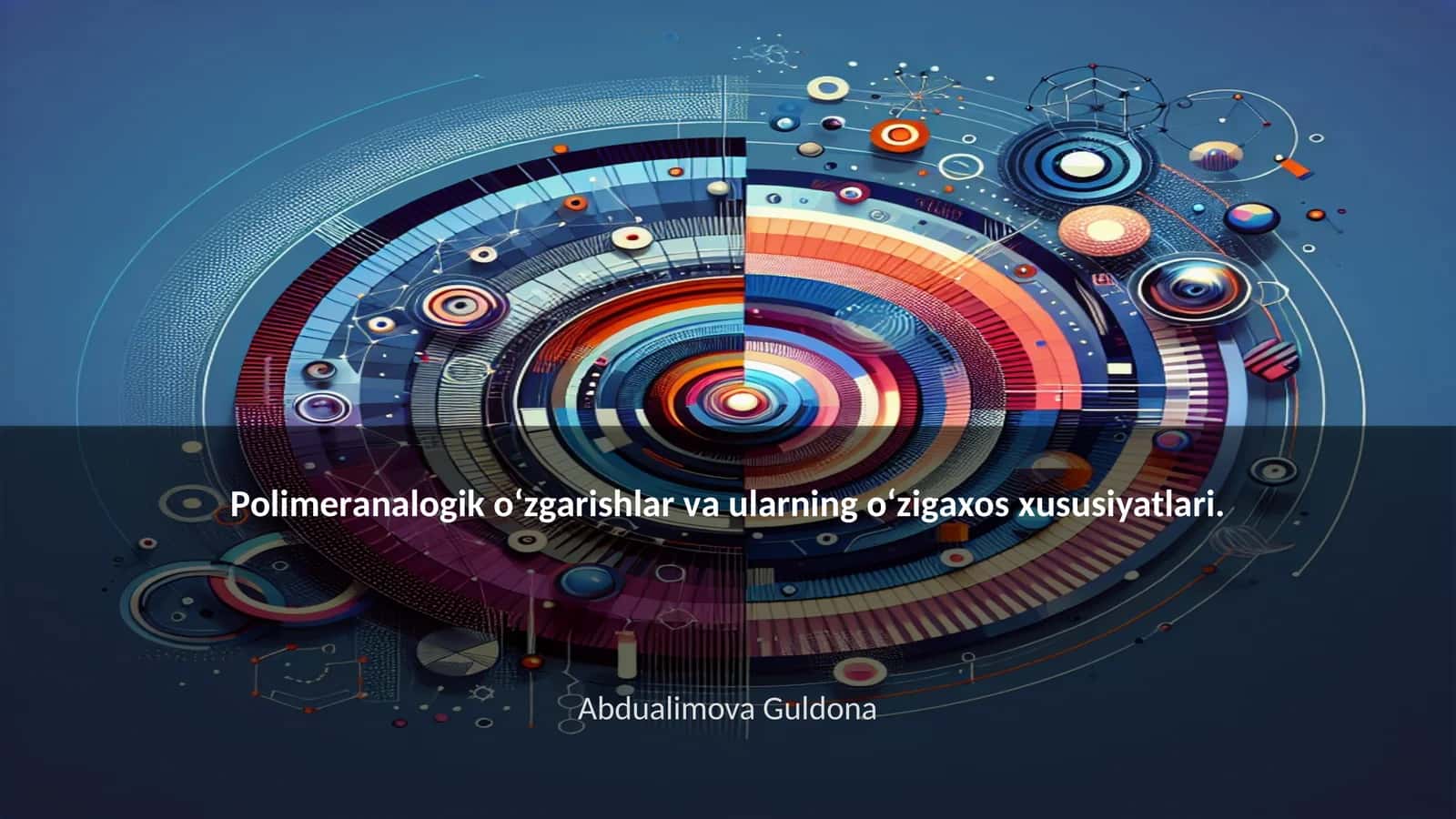 Polimeranalojik o‘zgarishlar va ularning o‘zigaxos xususiyatlari