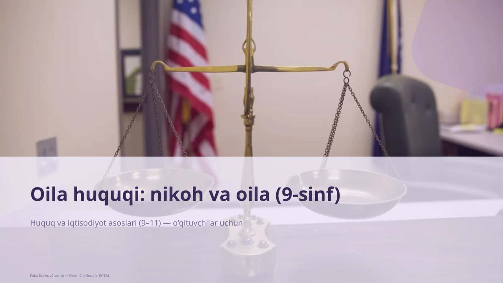 Huquq va iqtisodiyot asoslari (9–11)