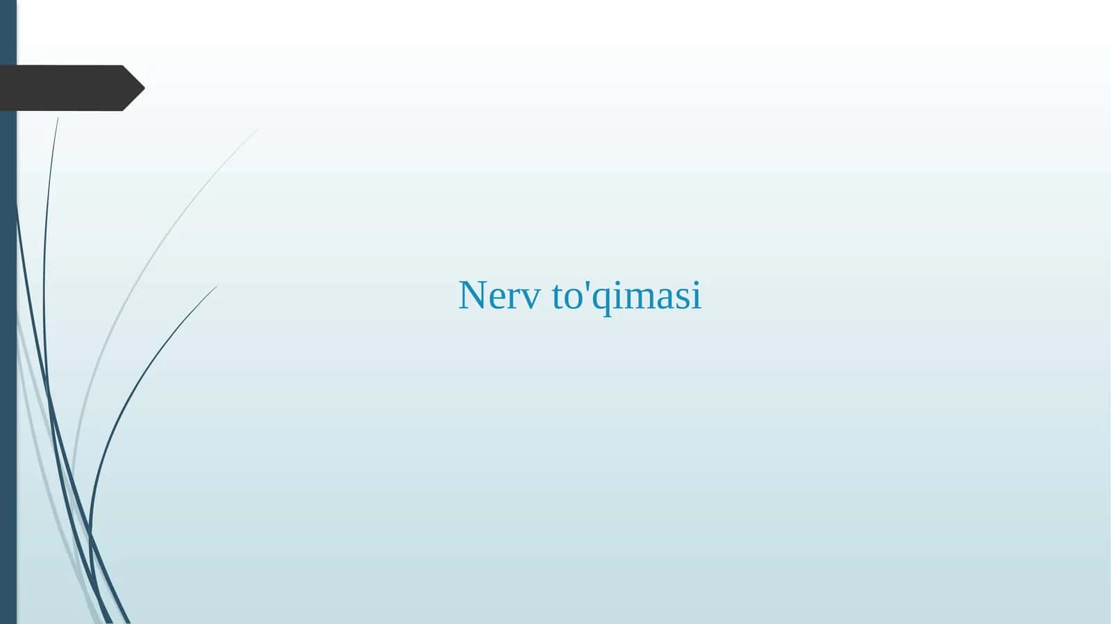 Nerv to'qimasi