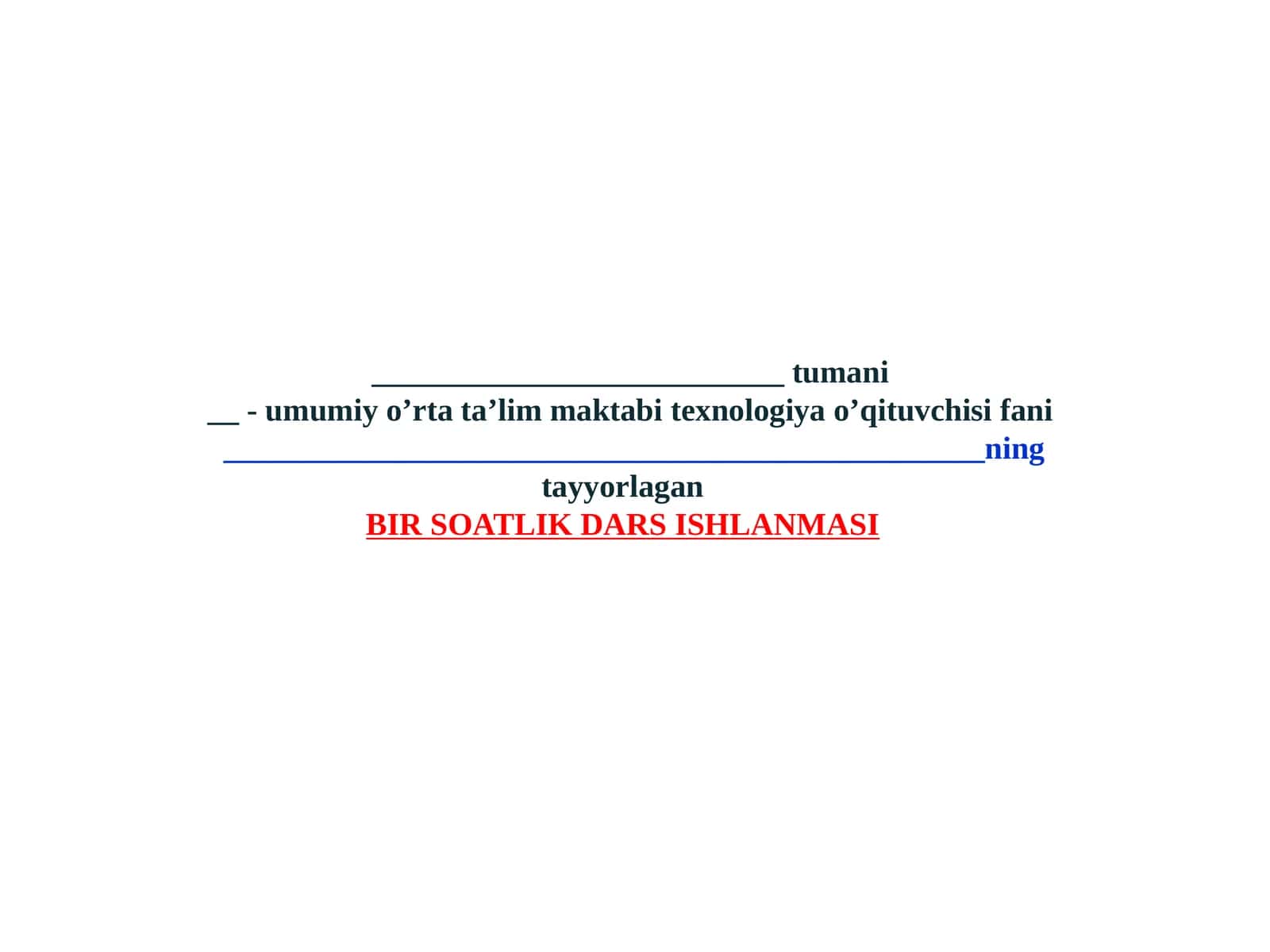 Mavzu: Kasbga yaroqlilikni belgilash va moyillikni tarbiyalash usullari