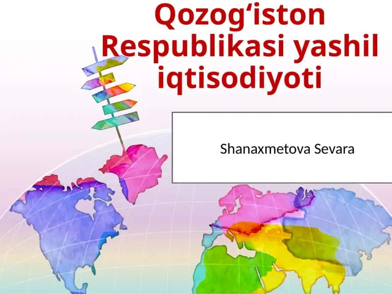 Qozog‘iston Respublikasi Iqtisodiyoti