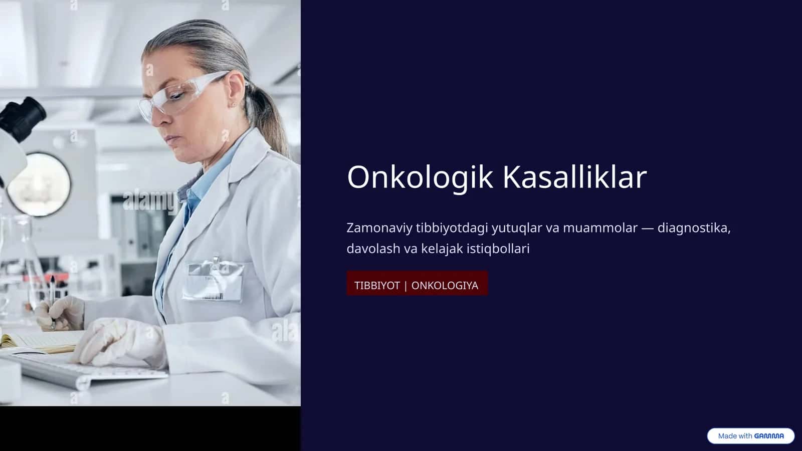 Onkologik Kasalliklar