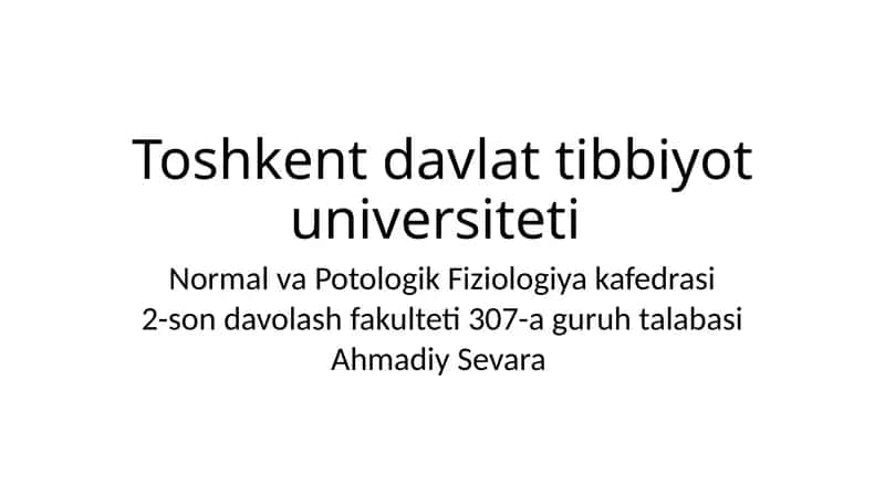 PSEVDOALLERGIYA, ATIPIK ALLERGIK KASALLIKLAR, DORI VA OZIQ-OVQAT ALLERGIYALARI