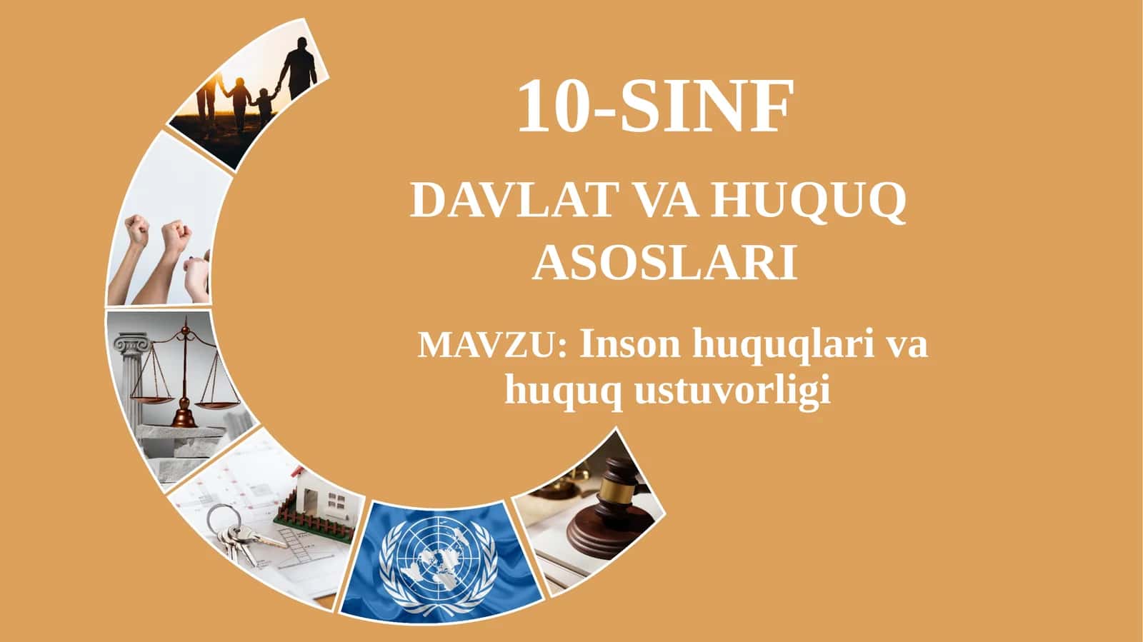 Inson huquqlari va huquq ustuvorligi