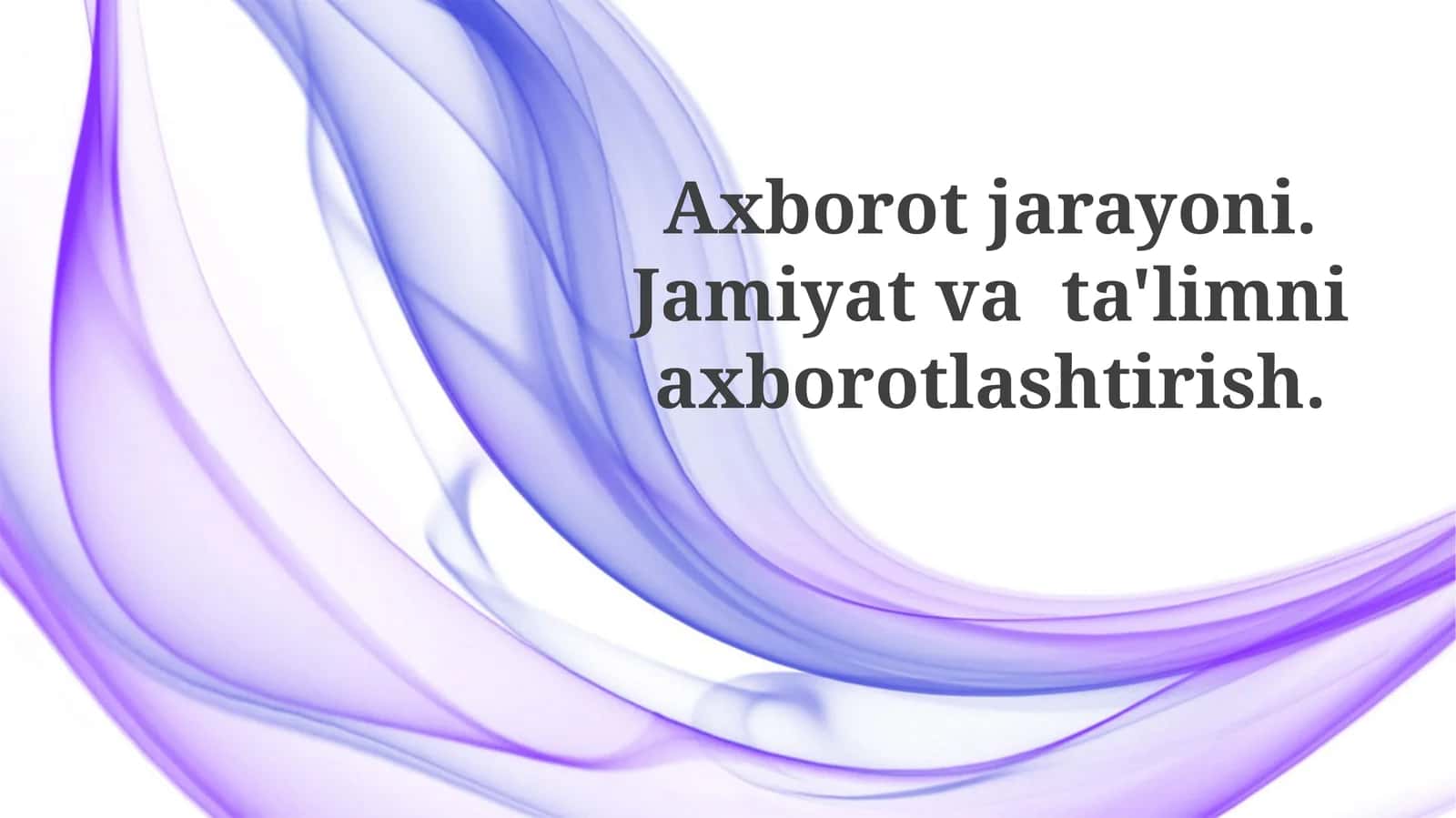 Ta'limda innovatsion pedagogik texnologiyalar