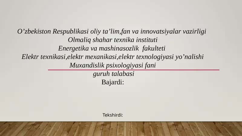 Muhandislik psixologiyasining simulyatsiya usullari