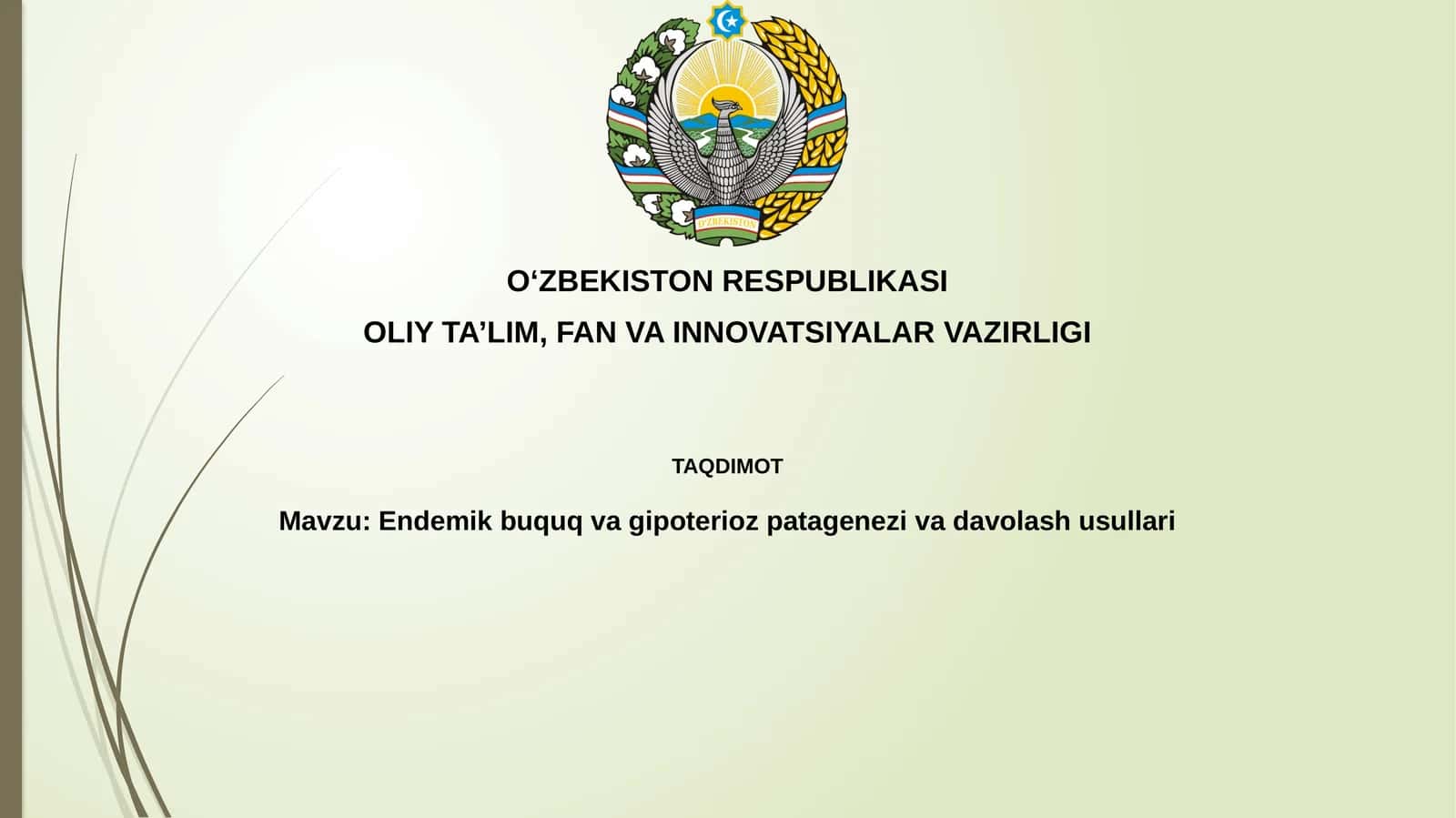 Endemik bo'qoq va gipotireoz: Ta'rif, etiologiya va patogenez