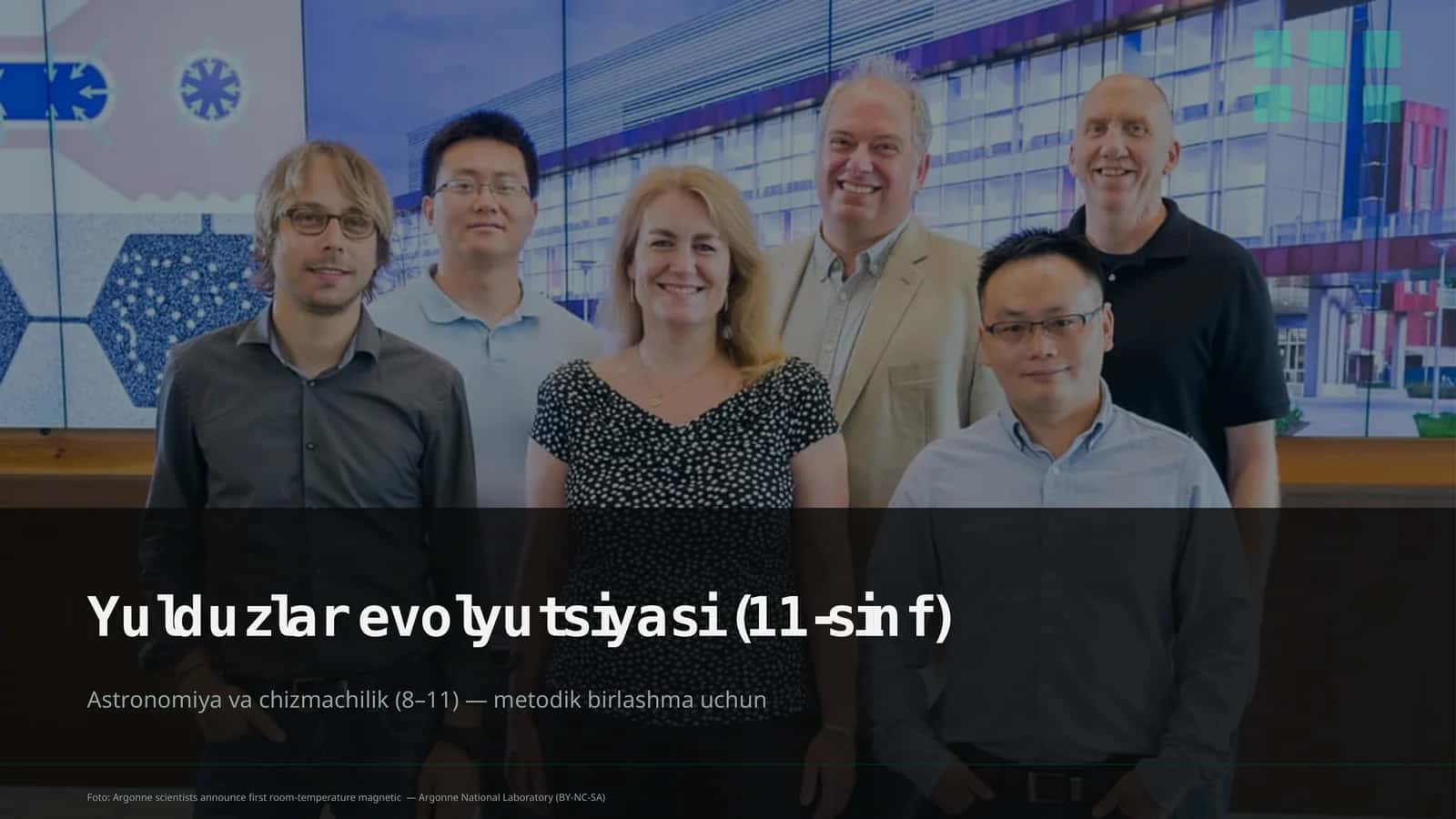 Yulduzlar evolyutsiyasi (11-sinf)