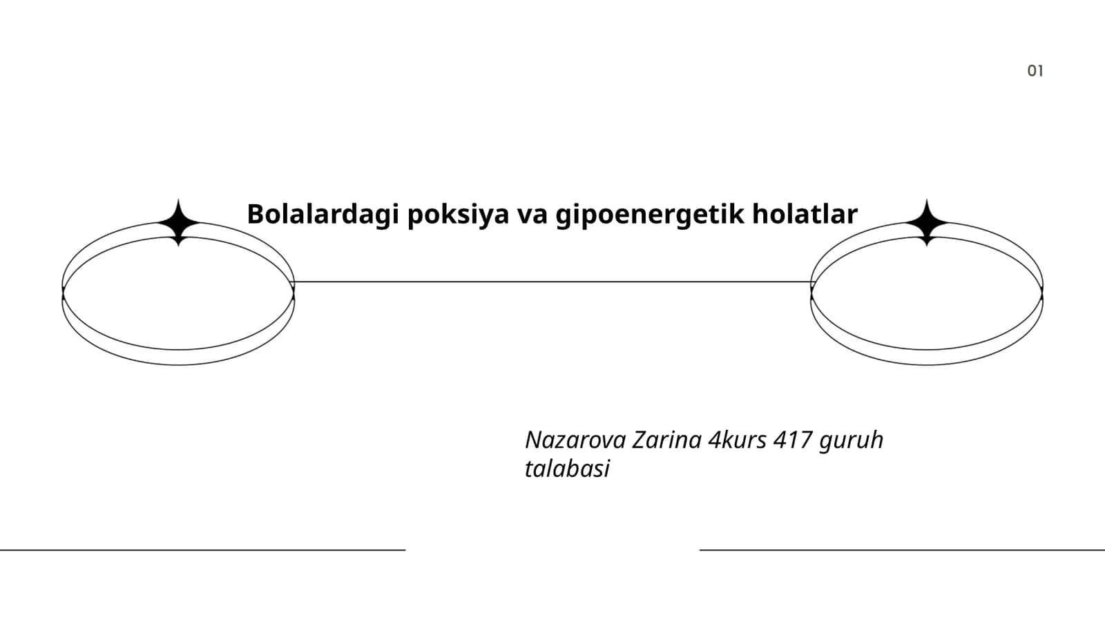 Bolalardagi poksiya va gipoenergetik holatlar