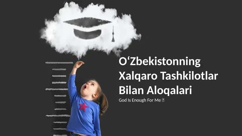 Oʻzbekistonning Xalqaro Tashkilotlar Bilan Aloqalari