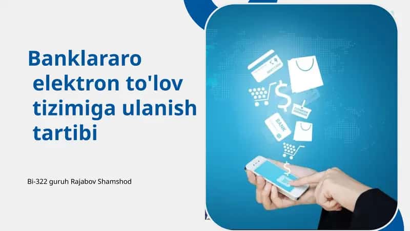 Banklararo Elektron To'lov Tizimining Asosiy Prinsiplari